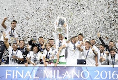 Real Madrid mästare 2016 och 2017