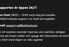 Kundtjänst hos Bethard