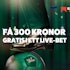Ny bonus från Mr Green - 300 kr gratis livebet!