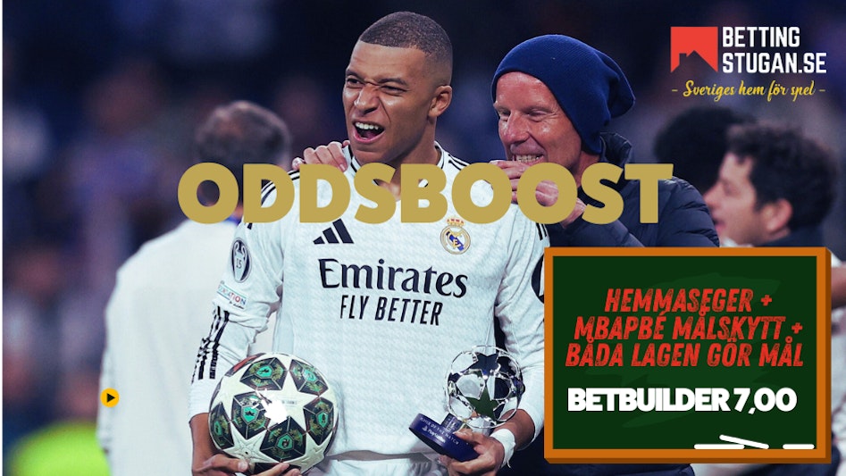 Oddsboost Champions League Bettingstugan