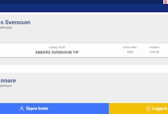 DBET Andelsspel med Anders Svensson