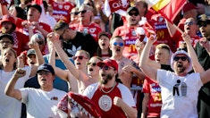 Degerfors fans jublar