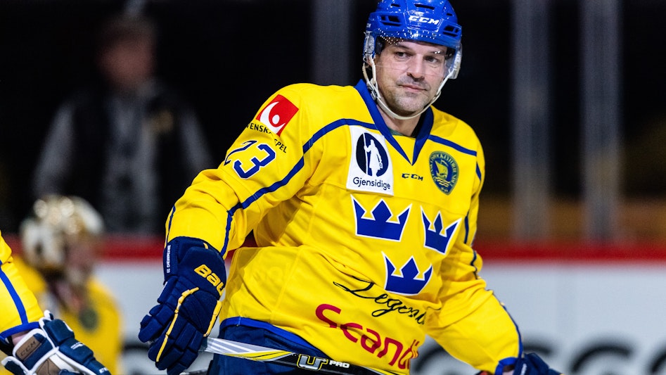 Fredrik Bremberg i Tre Kronor Legends
