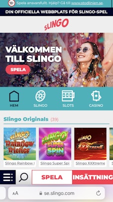 Slingo casino start