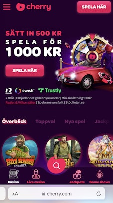 Cherry casino live casino