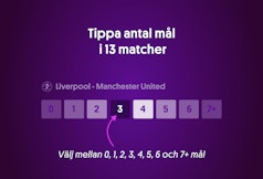 Fullträff antal mål