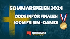 Odds 100 m frisim Sommarspelen 2024 final