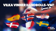 Odds handbolls VM 2025 Bettingstugan