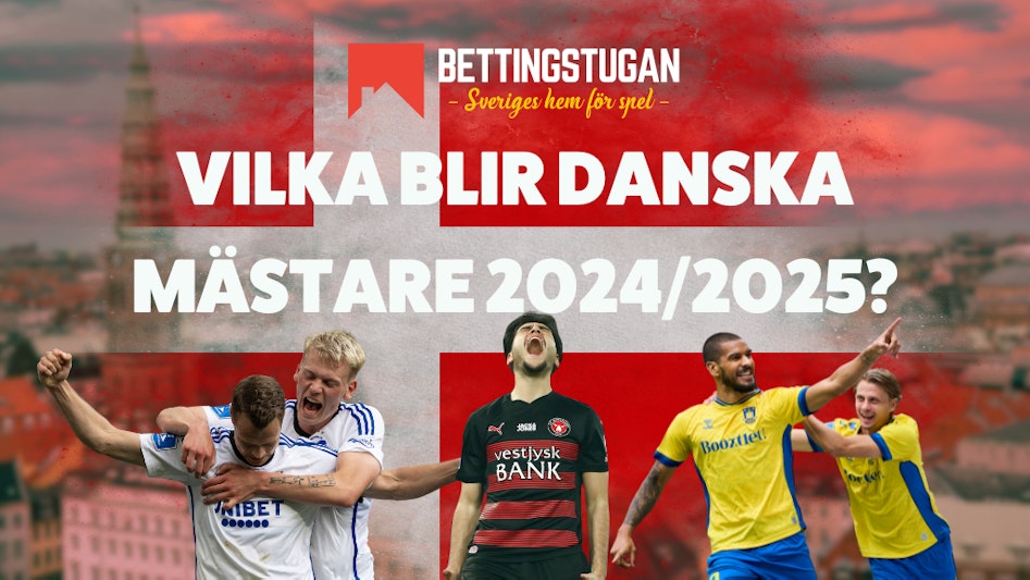 Odds pa ligamastare Superliga 2024 2025