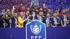 PSG lyfter bucklan i franska cupen