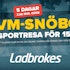 Delta i VM-Snöbollen & vinn en resa för 15 000