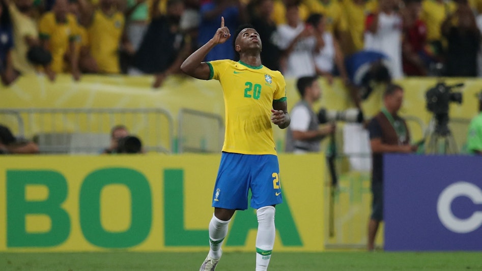 Vinicius Jr Brasilien anfall VM 2022 grupp G