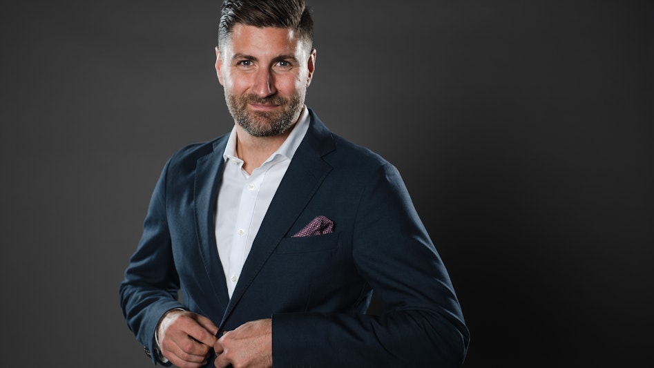 Bjorn Oldeen Cmore poserar for portratt under SH Ls upptaktstraff den 10 september 2019 i Stockholm