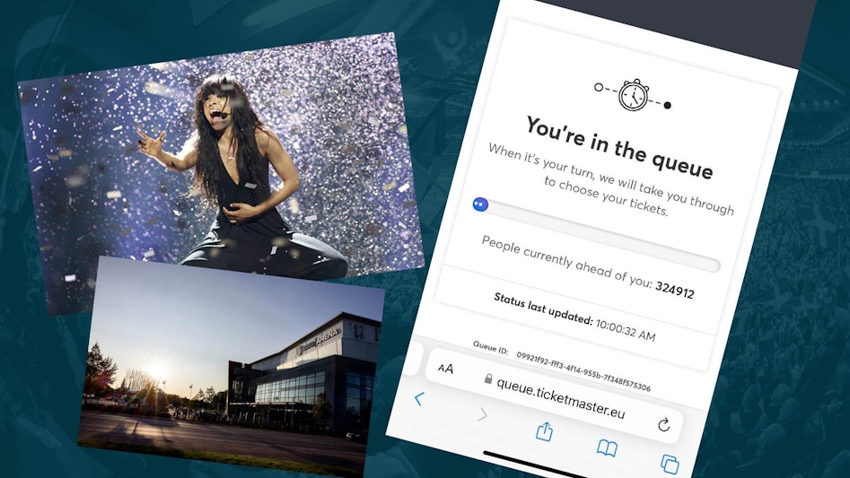 Loreen euovision biljettkaos
